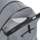Дитяча прогулянкова Коляска BAMBI FLASH (M 5727-1 Silver Gray) алюміній