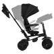 Дитячий триколісний Велосипед TURBOTRIKE (MT 1055 Black) складний, поворотний