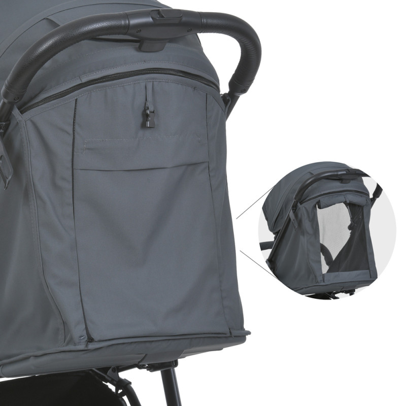 Коляска дитяча BAMBI (M 4249-2 Gray Matt) сірий