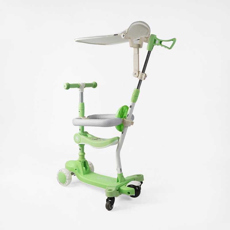 Дитячий триколісний Самокат 5в1 "Skyper" (BT-52309) світло, укр. озвучування