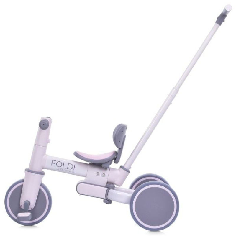 Дитячий триколісний Велосипед-велобіг EL CAMINO FOLDI 3в1 (ME 1202 Lavender)