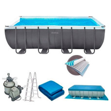 Басейн каркасний Intex з повним комплектом (26356) розмір 549*274*132 см