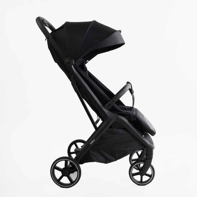 Дитяча прогулянкова Коляска JOY "Willow" (WL-65144) чорна, футкавер, підсклянник, телескопічна ручка