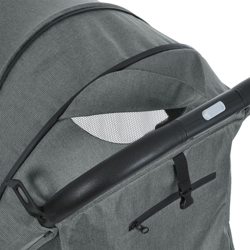 Дитяча прогулянкова Коляска BAMBI FLASH (M 5727-1 Stone Gray) сірий