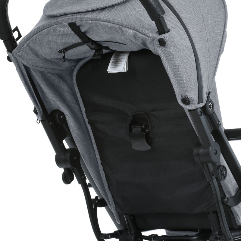 Дитяча прогулянкова Коляска BAMBI FLASH (M 5727-1 Silver Gray) алюміній