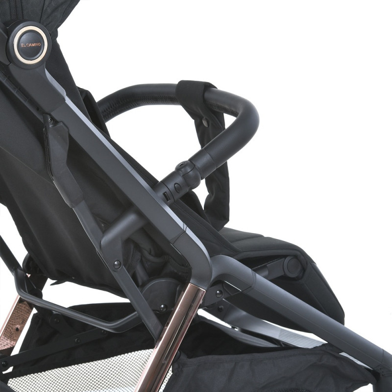 Дитяча коляска EL CAMINO BEYA (ME 1127-G Black Leo)