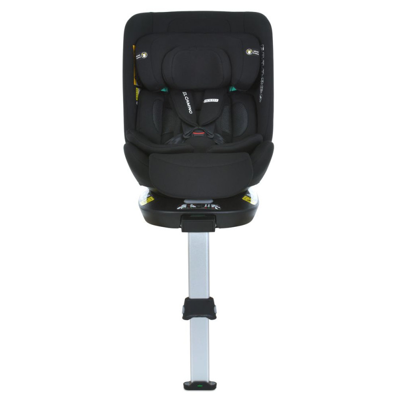 Дитяче Автокрісло EL CAMINO  i-HOLD+ (ME 1189 Black) поворотне, група 0+I, II, III
