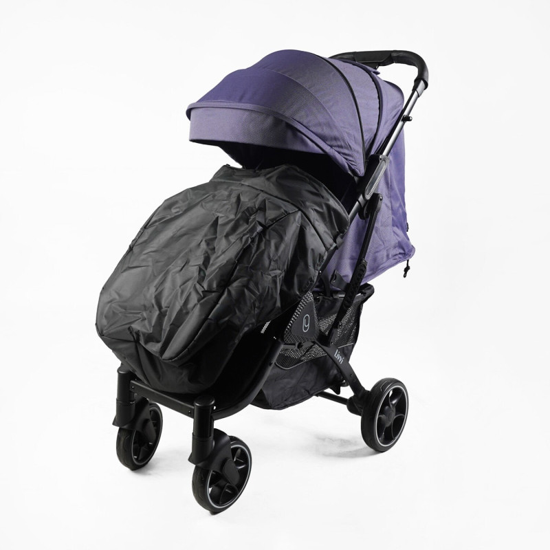 Дитяча прогулянкова Коляска JOY "Livvi" (LV-04270) синя, футкавер, підсклянник, телескопічна ручка