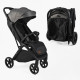 Дитяча прогулянкова Коляска JOY "Willow" (WL-65510) темно-сіра, футкавер, підсклянник, телескопічна ручка