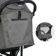 Дитяча прогулянкова Коляска BAMBI FLASH (M 5727-1 Chocolate) алюміній