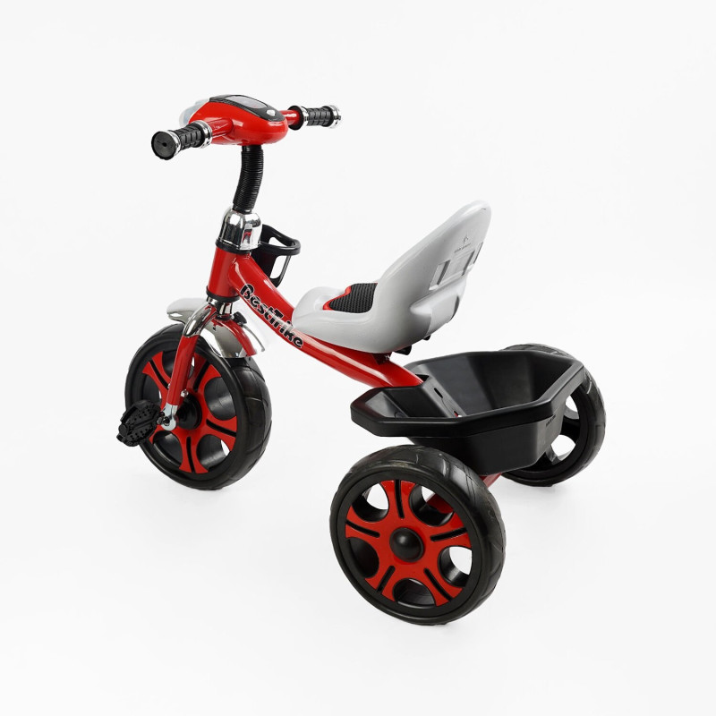 Дитячий триколісний Велосипед "Best Trike" (BS-21505) кошик, музика, світло