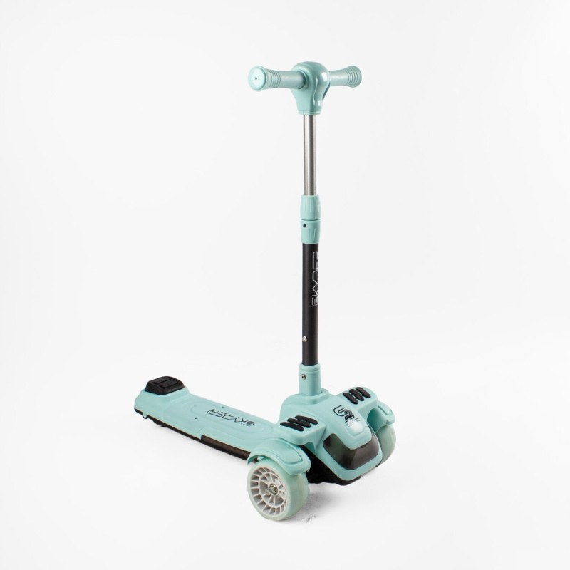 Дитячий триколісний Самокат 5в1 "Skyper" (BT-12240) світло, укр. озвучування