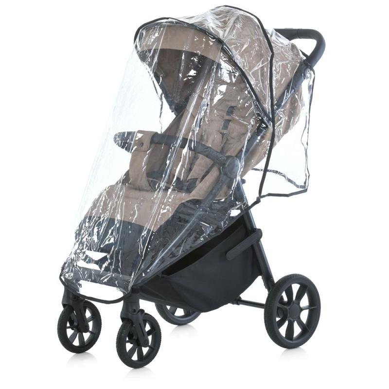 Коляска дитяча EL CAMINO MALTA (ME 1182 Coffe Beige) москітна сітка, дощовик, підстак., чохол