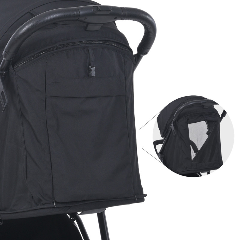 Коляска дитяча BAMBI (M 4249-2 Black Matt) чорний