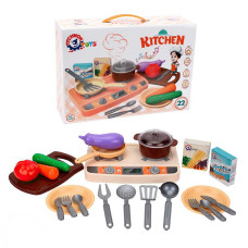 Кухня 5620 (5) звук, підсвічування, пара, "Technok Toys", в коробці
