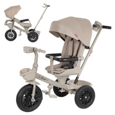 Дитячий Велосипед триколісний TILLY FLASH (T-3812 BEIGE) складний руль