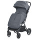 Дитяча прогулянкова Коляска EL CAMINO BEYA (ME 1127-B Midnight Gray) з чохлом на ніжки