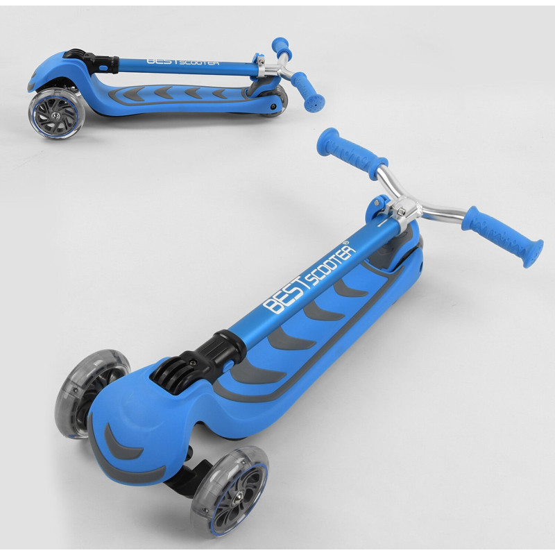 Самокат триколісний Best Scooter (Y-00180) Блакитний