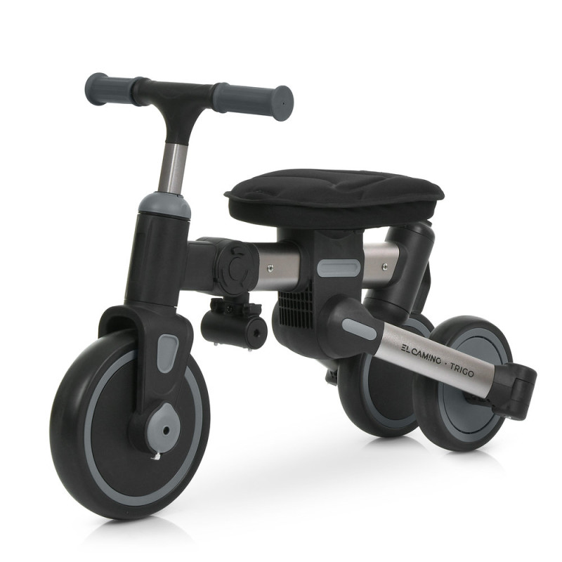 Дитячий Велосипед El Camino TRIGO (ME 1226 Frost Gray) поворот на 360°, кермо складане, дощовик