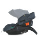 Автокрісло дитяче EL CAMINO i-KEEP (ME 1186 Melange Midnight Gray) зріст дитини 40-87см