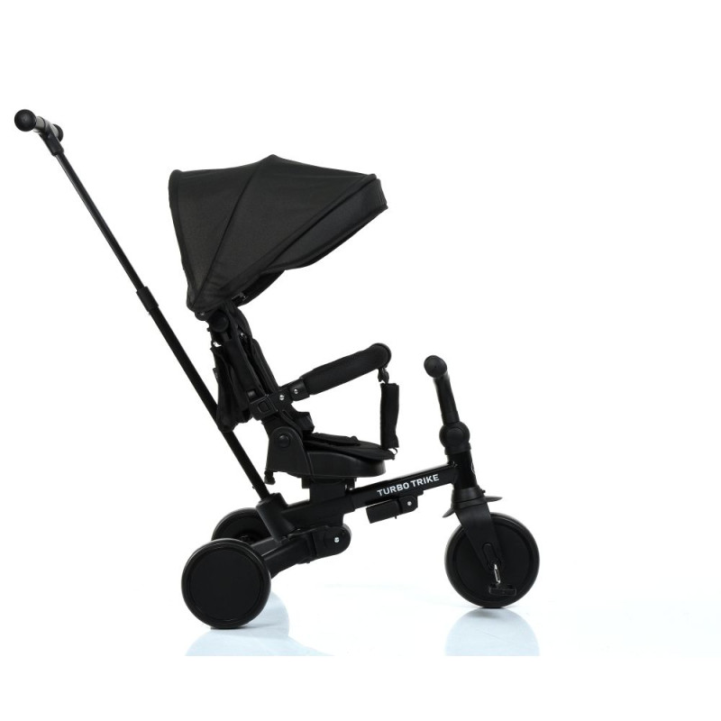 Дитячий триколісний Велосипед TURBOTRIKE (MT 1036 black) складане кермо