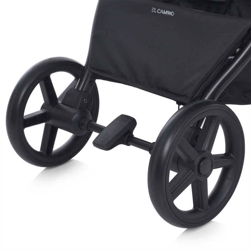 Коляска дитяча EL CAMINO SPIN 360 (ME 1138 Stone Gray) сірий