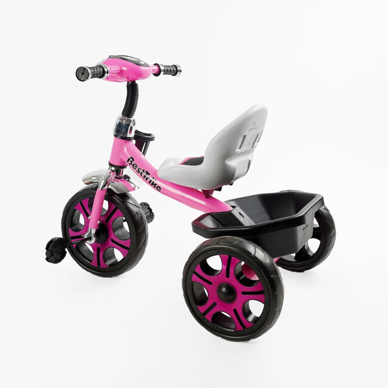 Дитячий триколісний Велосипед "Best Trike" (BS-22603) кошик, музика, світло