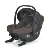Дитяче Автокрісло El Camino i-LOCK (ME 1210 Cocoa) ISOFIX, зріст дитини 40-75см, рег.підголівник, чохол