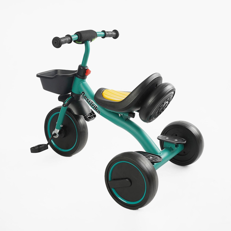 Дитячий триколісний Велосипед "Best Trike" (BS-47603) світло, кошик, укр. озвучка
