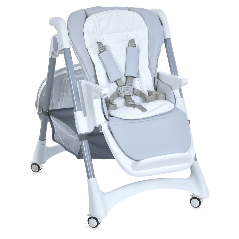 Дитячий Стільчик для годування EL CAMINO STEADY (ME 1177 Quiet Gray)