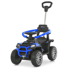 Дитячий квадроцикл каталка-толокар (M 6300EBLR-4) музика, світло, пульт