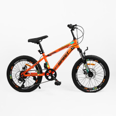 Велосипед Спортивний Corso «SPIRIT» 20" дюймів (ST-31625) сталева рама 11", обладнання Shimano Revoshift RV-100