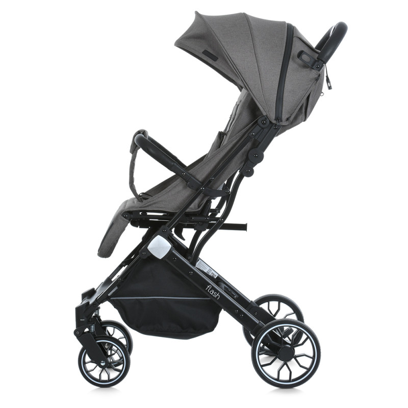 Дитяча прогулянкова Коляска BAMBI FLASH (M 5727-1 Chocolate) алюміній
