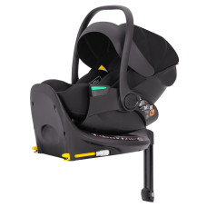 Дитяче Автокрісло+база CARRELLO Vega lite (CRL-13808/2 Absolute Black) i-Size 40-87см, ISOFIX з обертанням