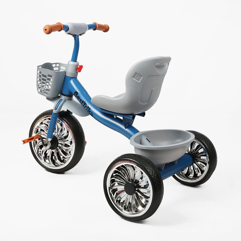 Дитячий триколісний Велосипед "Best Trike" (BS-30711 / BS-307-11) колеса EVA, сталева рама, кошик