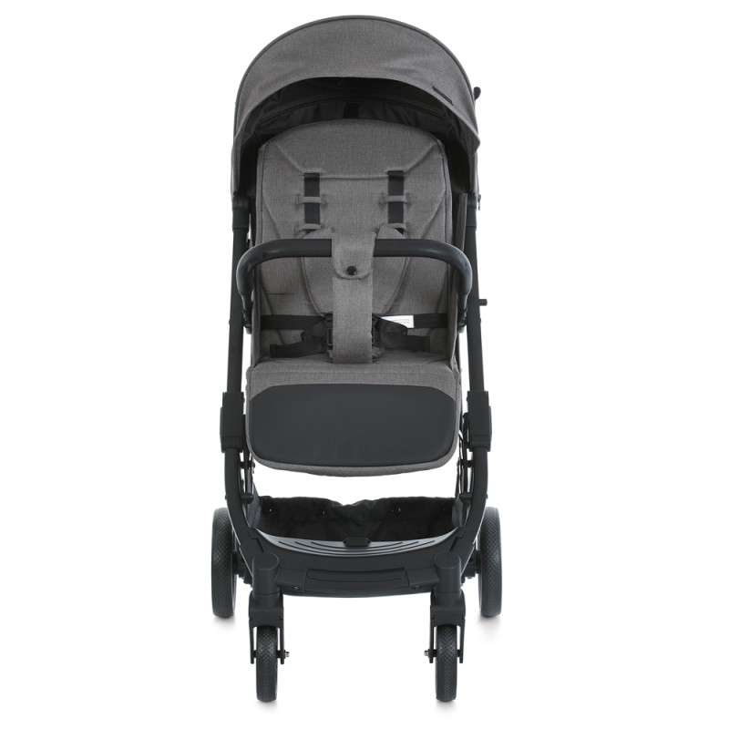 Дитяча прогулянкова Коляска BAMBI FLASH (M 5727-1 Chocolate) алюміній