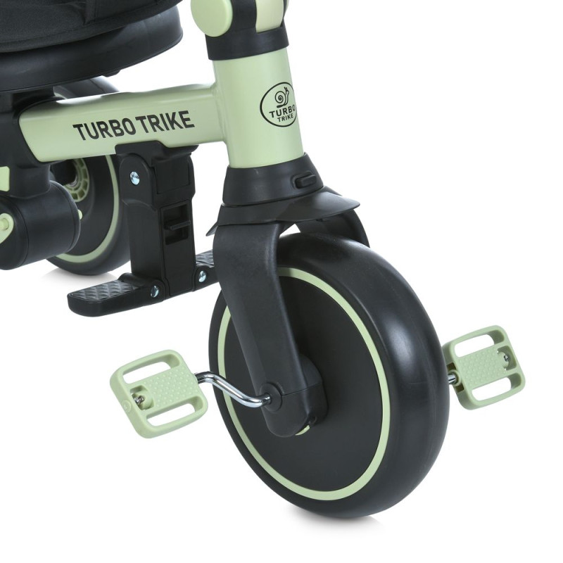 Дитячий триколісний Велосипед TURBOTRIKE (MT 1036 green) складне кермо