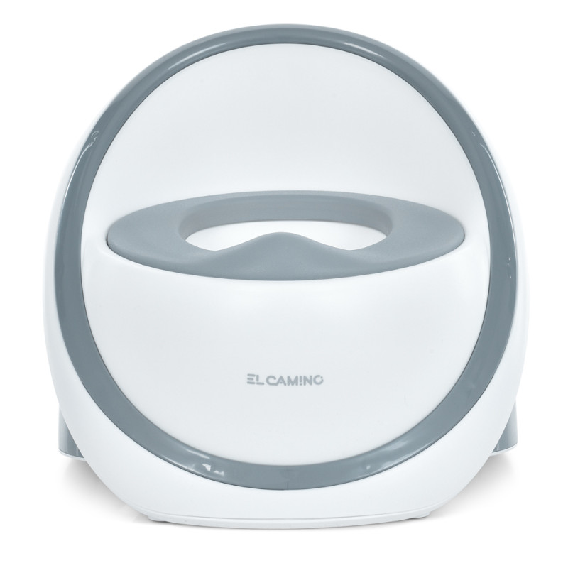Дитячий горщик EL CAMINO EGG POTTY (ME 1143 Gray) з м'якою накладкою