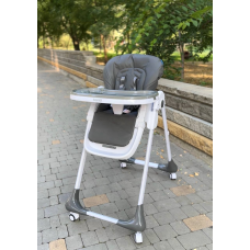 Дитячий Стільчик для годування BAMBI (M 3233L Dark Gray)