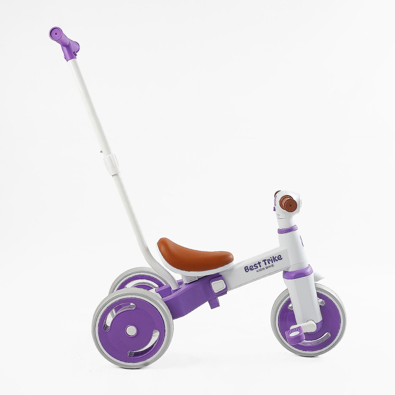 Дитячий триколісний Велосипед-велобіг Best Trike (LB-10571) фара, регульоване сидіння