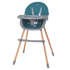 Дитячий Стільчик для годування (ME 1111 LUMI Teal)