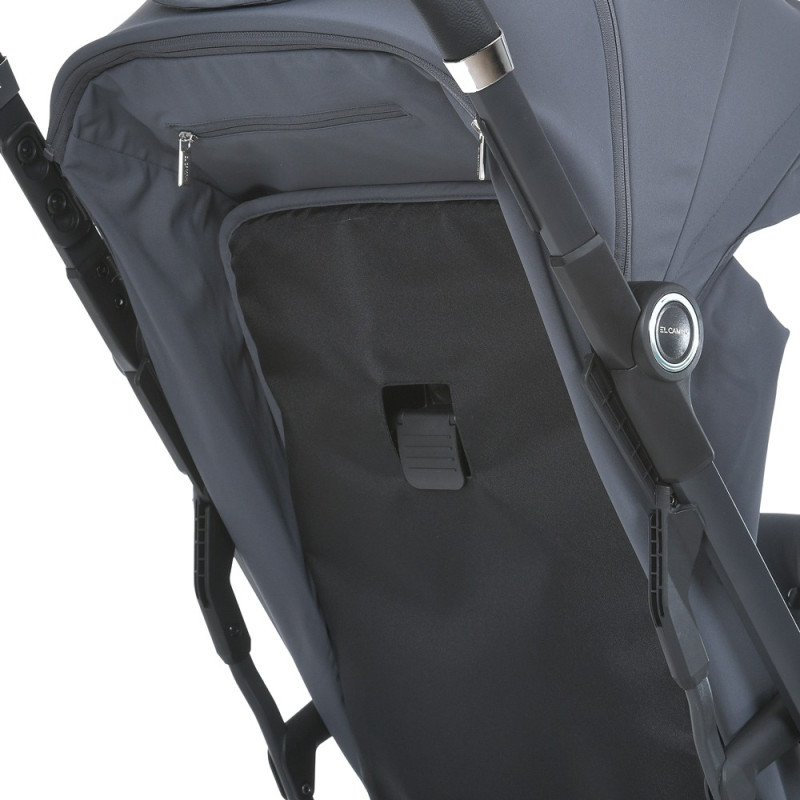 Коляска дитяча EL CAMINO BEYA (ME 1127-S Midnight Gray) сірий