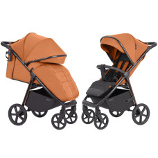 Дитяча коляска прогулянкова CARRELLO Bravo (CRL-5515 Tango Orange 2024 NF) складна