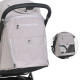 Дитяча коляска EL CAMINO BEYA (ME 1127-C Cream Beige) з чохлом на ніжки