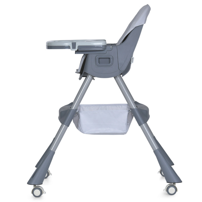Дитячий Стільчик для годування Bambi (M 5722 Gray) сірий