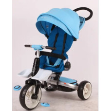 Дитячий триколісний велосипед  Crosser Rosa T600 блакитний