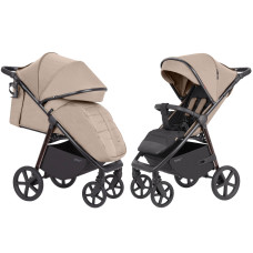 Дитяча коляска прогулянкова CARRELLO Bravo (CRL-5515 Ivory Beige 2024 NF) складна