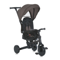 Дитячий триколісний Велосипед 4в1 TURBOTRIKE (MT 1036 brown) складний, поворотний