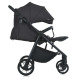 Коляска дитяча EL CAMINO MALTA (ME 1182 Black Onyx) москітна сітка, дощовик, підстак., чохол