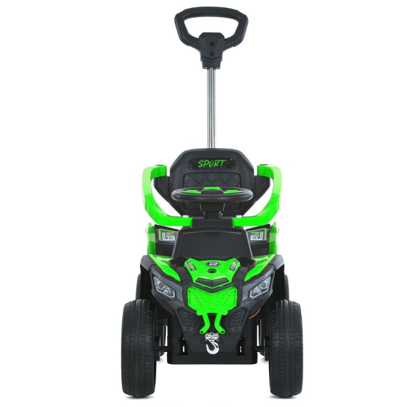 Дитяча каталка-толокар Квадроцикл Bambi Racer (M 6126EBLR-5) шкіра, музика, світло